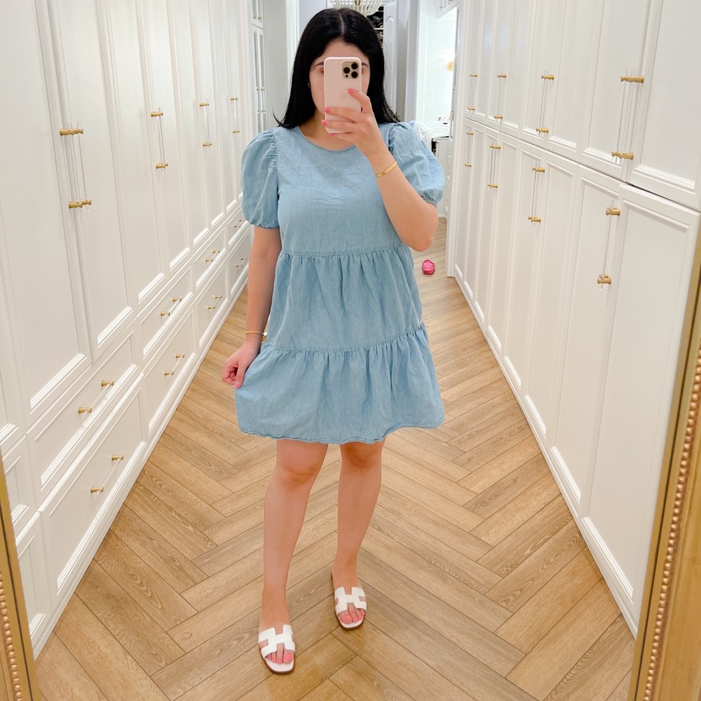 Denim dress
